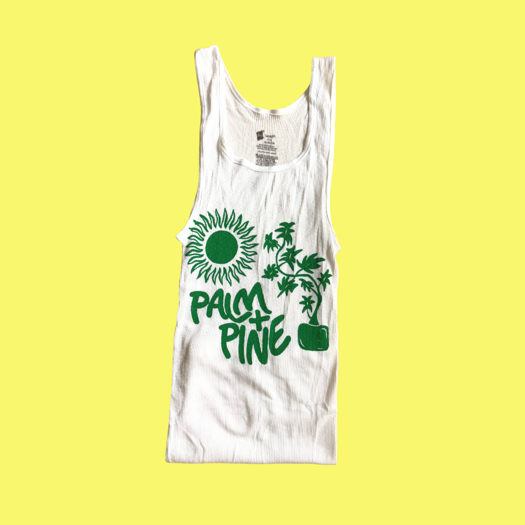 PALM + PINE GRAPHIC LOGO TEE