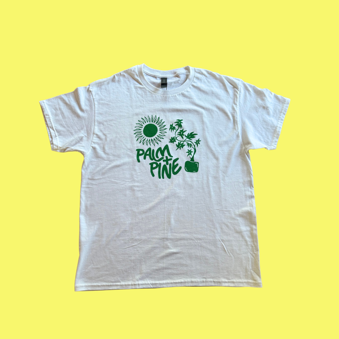 PALM + PINE GRAPHIC LOGO TEE