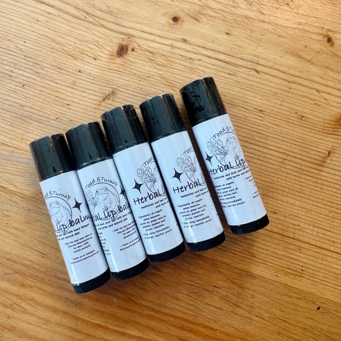 HERBAL LIP BALM - TOAD + TURNIP