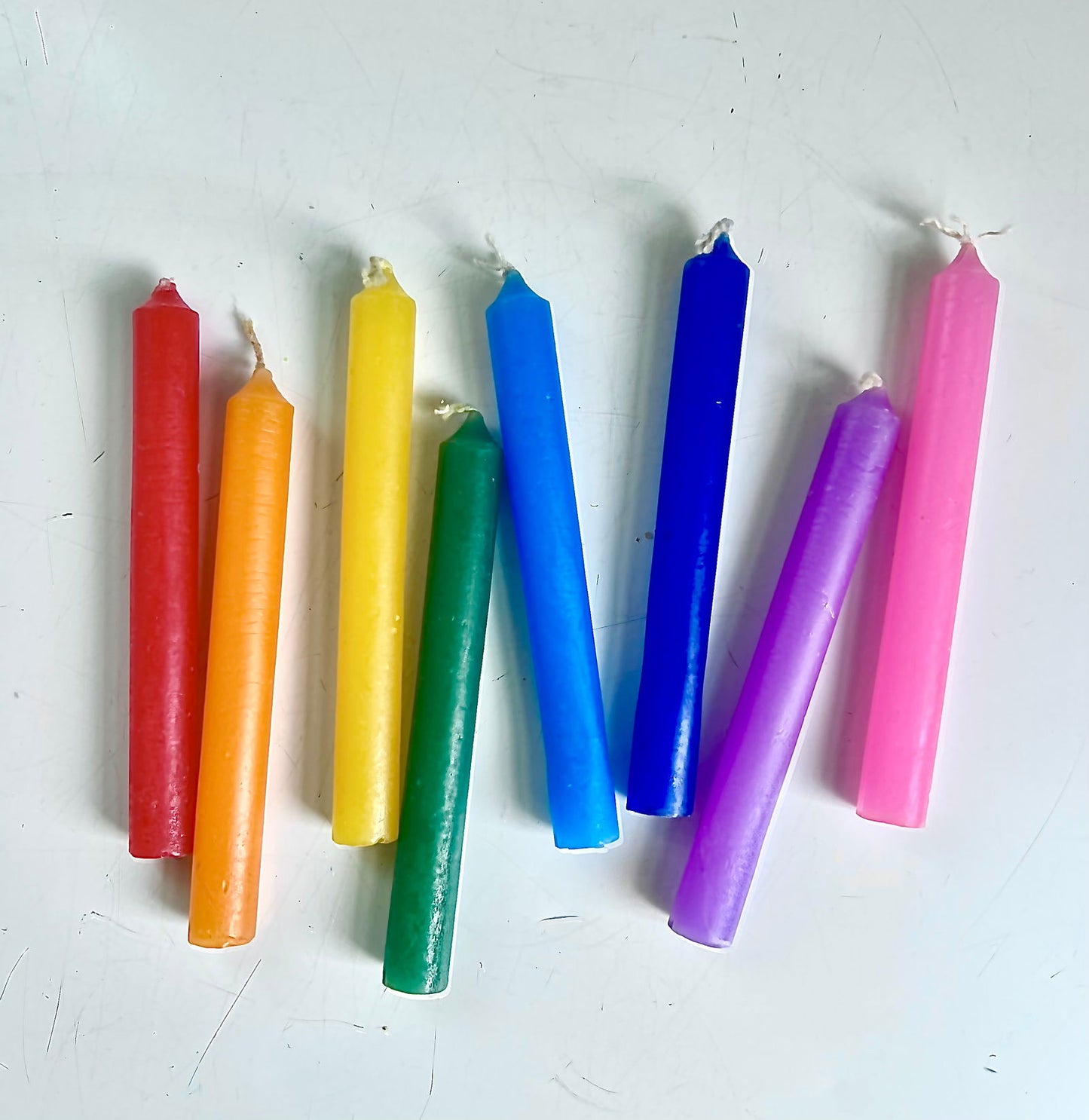 RAINBOW “CHIME” SPELL CANDLES - Palm and Pine