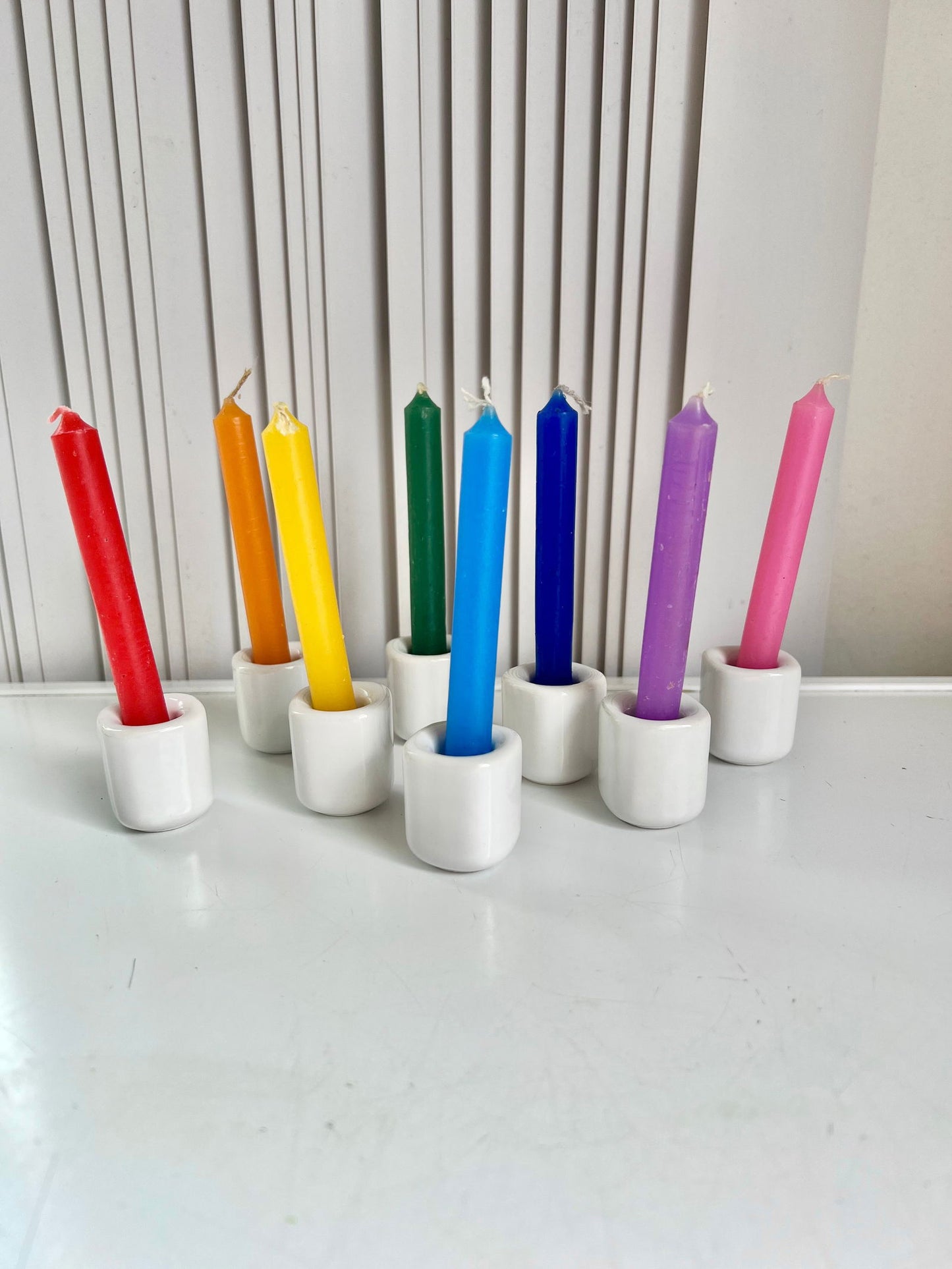 RAINBOW “CHIME” SPELL CANDLES - Palm and Pine