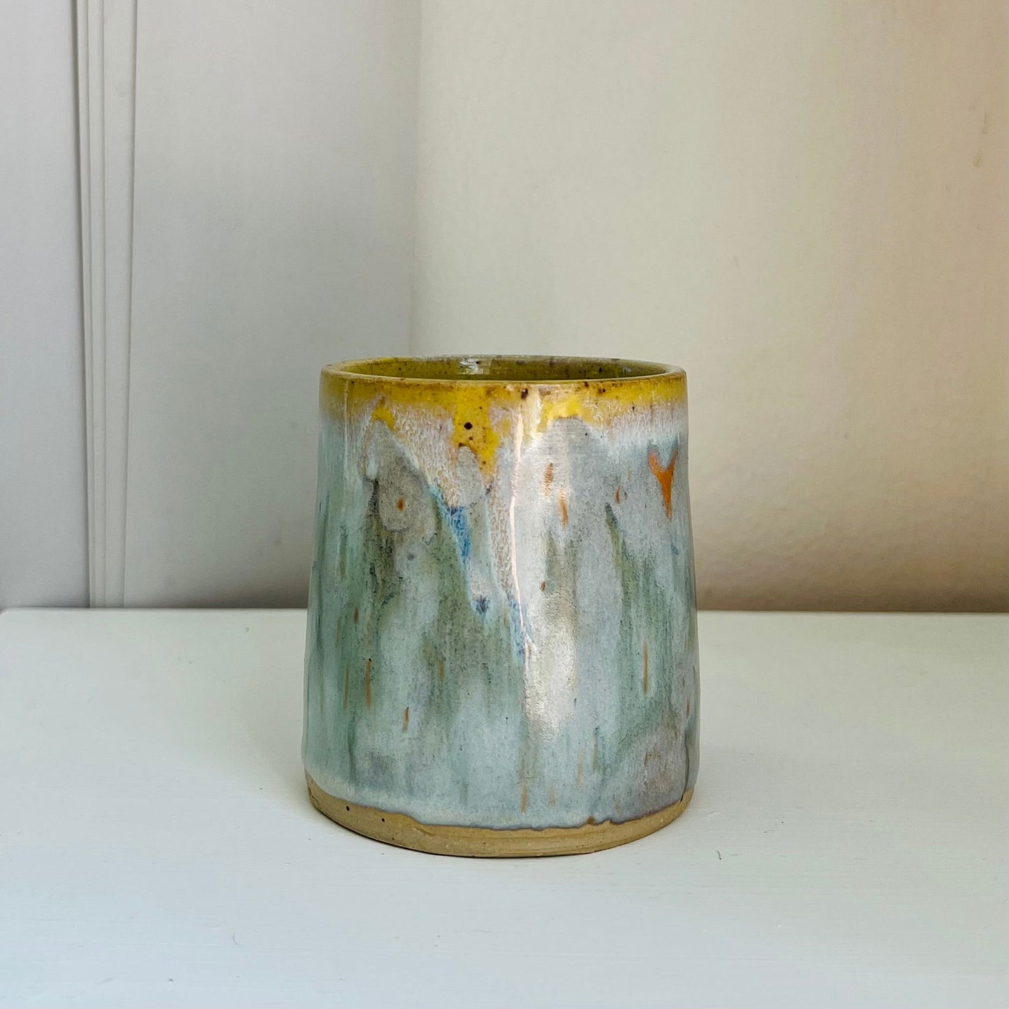 SIMPLE GLAZED TUMBLER - Palm and Pine