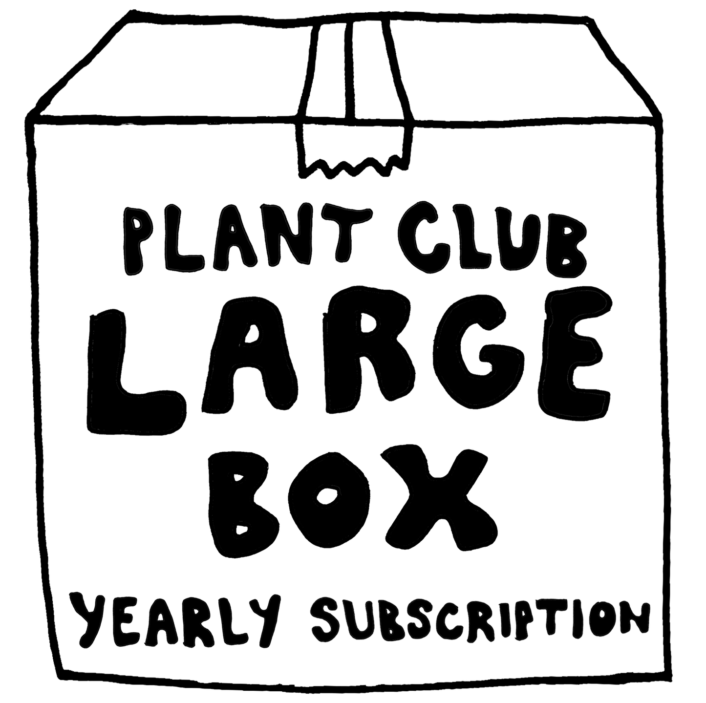 PLANT CLUB - LARGE BOX (YEARLY SUBSCRIPTION)