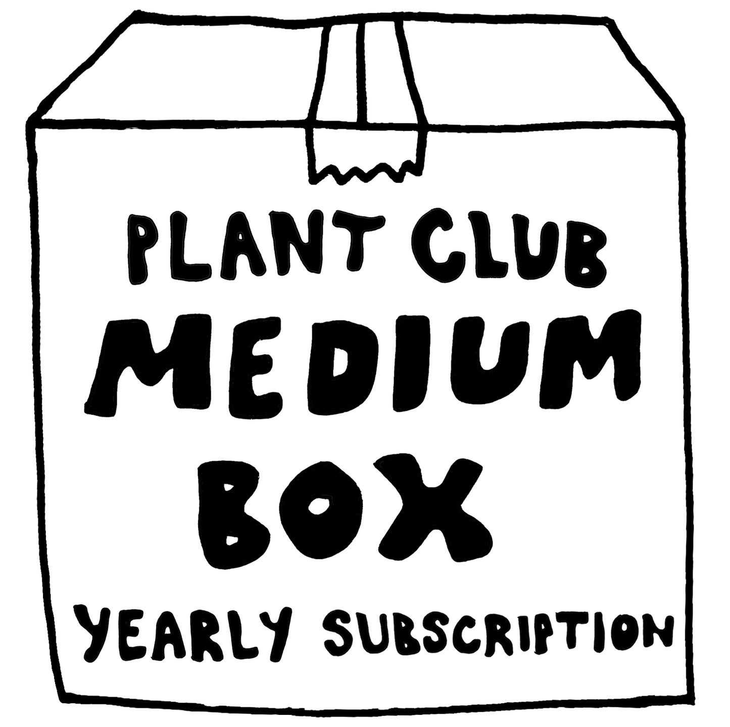 PLANT CLUB - MEDIUM BOX (YEARLY SUBSCRIPTION)